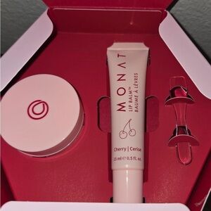Monat Cherry Lip Set (Balm/Mask)